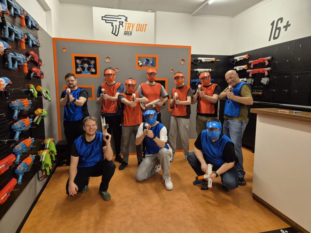 Spider Teamevent Blaster Arena Hohenems